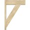 Ekena Millwork Traditional Block Rough Sawn Outlooker, Douglas Fir, 8"W x 28"D x 40"H OUT08X28X40TRA05RDF - alternate 3